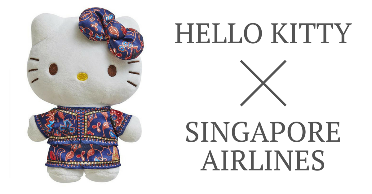Get Your Hello Kitty Plush Dressed In SIA s Sarong Kebaya 