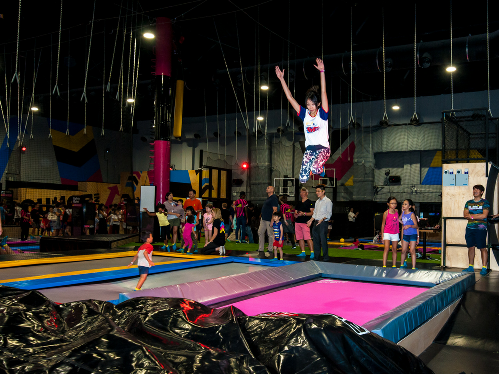 indoor bouncing