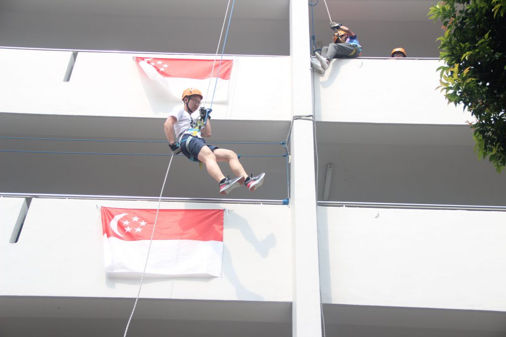 abseiling singapore